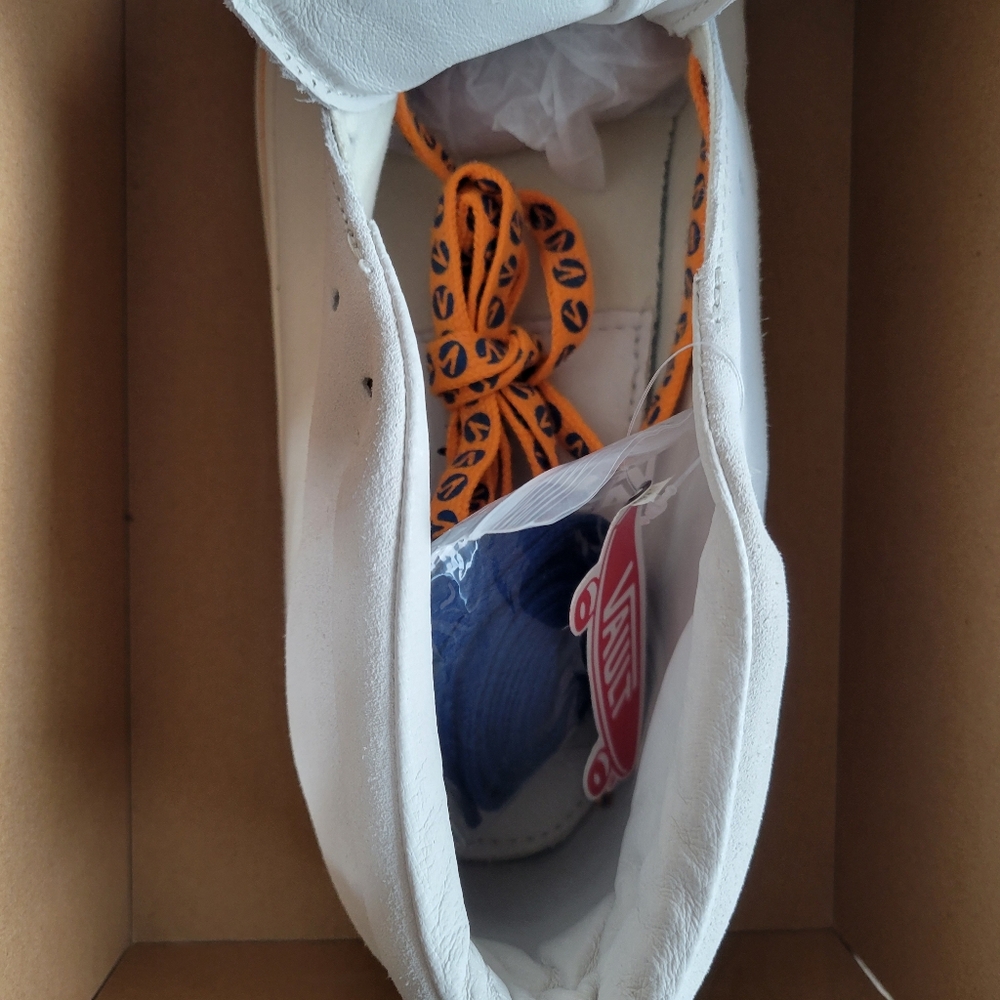 NWT RARE Vans X Taka Hayashi Snake Trail LX Suede / Canvas Marshmallow 12 - Picture 11 of 16